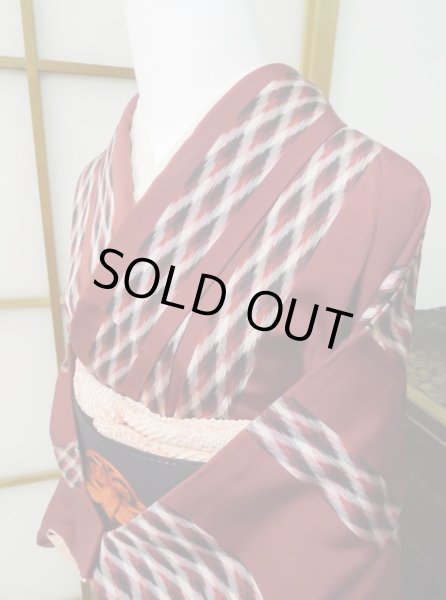 Photo3: CL0622B ORI woven (Grade A) and NAGOYA OBI sash (Grade A) (3)