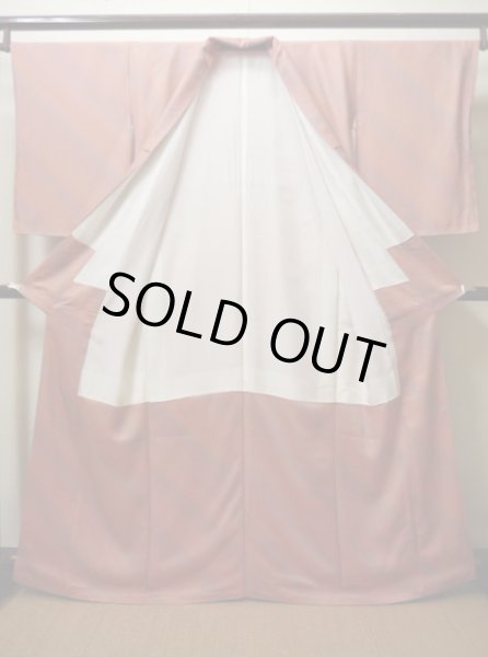 Photo10: CL0622D IROMUJI plain colored (Grade A) and NAGOYA OBI sash (Grade A) (10)