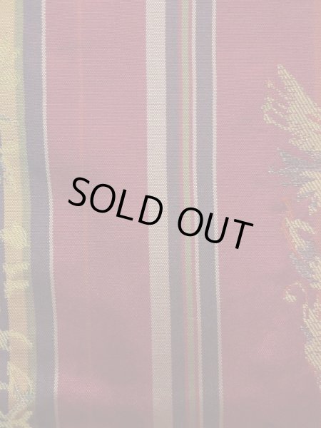 Photo23: CL0622E TSUMUGI pongee (Grade A) and FUKURO OBI sash (Grade A) (23)