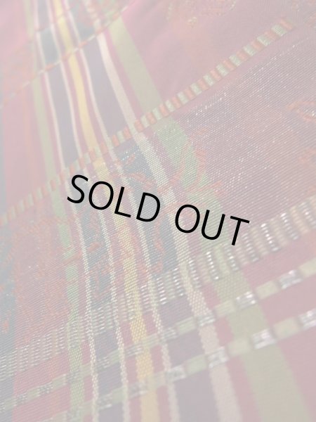 Photo26: CL0622E TSUMUGI pongee (Grade A) and FUKURO OBI sash (Grade A) (26)