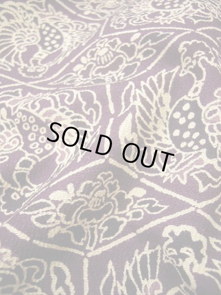 Photo15: CL0622F KOMON dyed (Grade B) and FUKURO NAGOYA Obi (Grade B) (15)