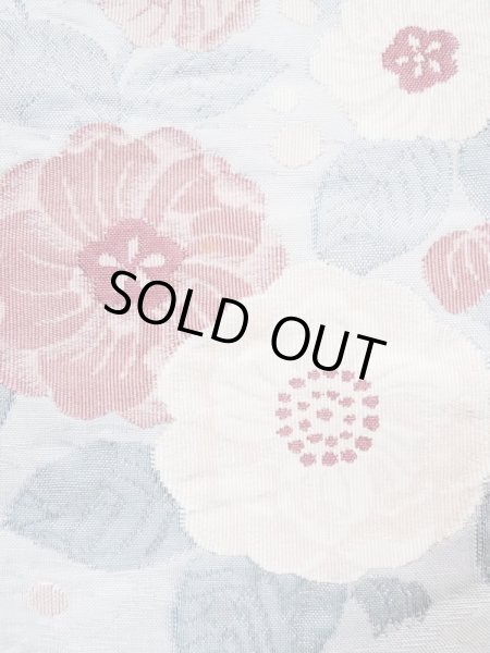 Photo19: CL0622F KOMON dyed (Grade B) and FUKURO NAGOYA Obi (Grade B) (19)