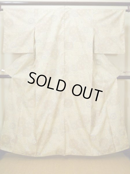 Photo9: CL0622G KOMON dyed (Grade A) and FUKURO NAGOYA Obi (Grade B) (9)