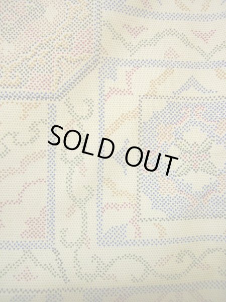 Photo15: CL0622G KOMON dyed (Grade A) and FUKURO NAGOYA Obi (Grade B) (15)