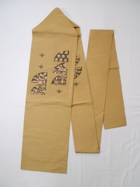 Photo19: CL0622H KOMON dyed (Grade A) and NAGOYA OBI sash (Grade B) (19)