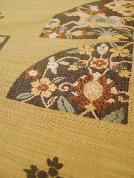 Photo27: CL0622H KOMON dyed (Grade A) and NAGOYA OBI sash (Grade B) (27)