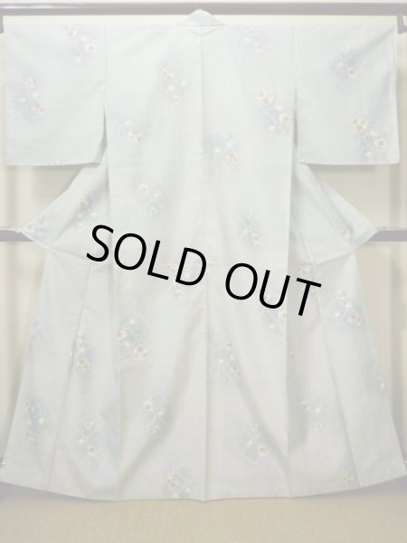 Photo10: CL0622I TSUMUGI pongee (Grade A) and NAGOYA OBI sash (Grade A+) (10)