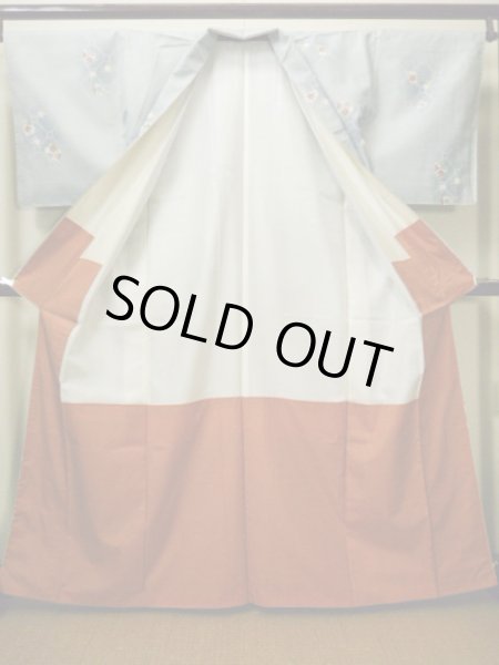 Photo11: CL0622I TSUMUGI pongee (Grade A) and NAGOYA OBI sash (Grade A+) (11)