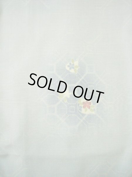 Photo13: CL0622I TSUMUGI pongee (Grade A) and NAGOYA OBI sash (Grade A+) (13)