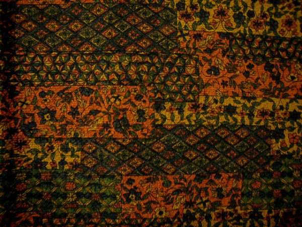 Photo17: CL0622J KOMON dyed (Grade A) and NAGOYA OBI sash (Grade C) (17)