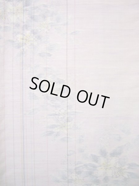 Photo10: CL0622K TSUMUGI pongee (Grade A) and NAGOYA OBI sash (Grade A) (10)