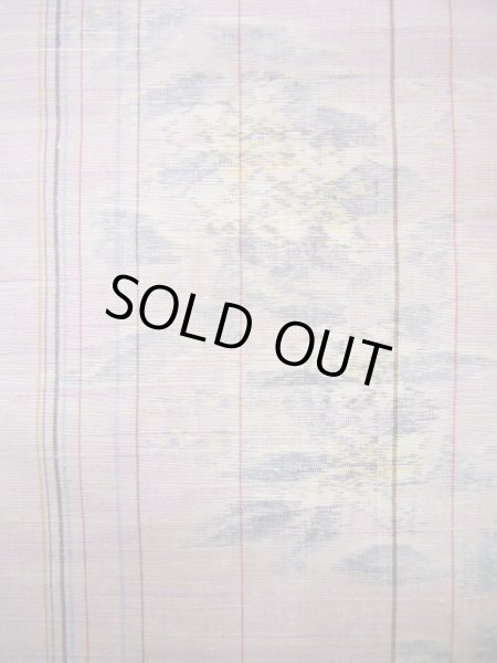 Photo14: CL0622K TSUMUGI pongee (Grade A) and NAGOYA OBI sash (Grade A) (14)