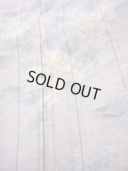 Photo16: CL0622K TSUMUGI pongee (Grade A) and NAGOYA OBI sash (Grade A) (16)