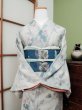 Photo4: CL1014A TSUMUGI pongee (Grade A) and NAGOYA OBI sash (Grade B) (4)