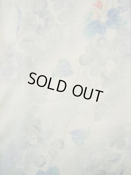 Photo11: CL1014A TSUMUGI pongee (Grade A) and NAGOYA OBI sash (Grade B) (11)