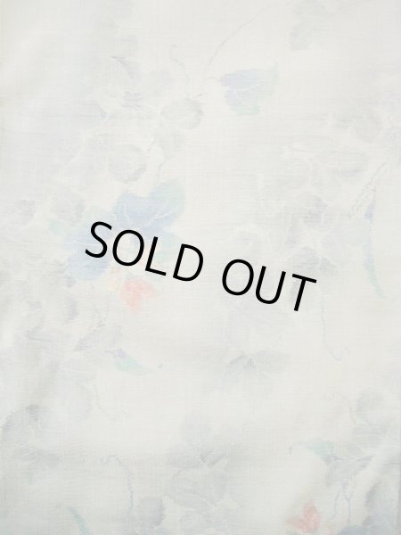 Photo12: CL1014A TSUMUGI pongee (Grade A) and NAGOYA OBI sash (Grade B) (12)