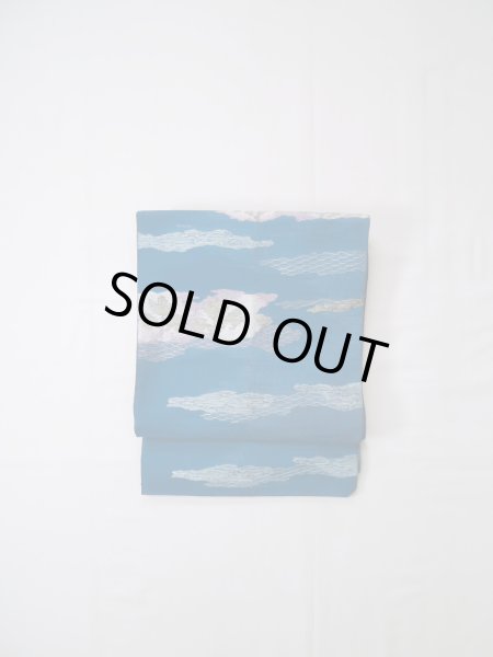 Photo19: CL1014A TSUMUGI pongee (Grade A) and NAGOYA OBI sash (Grade B) (19)