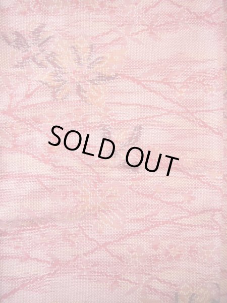 Photo10: CL1014B TOKAMACHI TSUMUGI pongee (Grade B) and FUKURO NAGOYA Obi (Grade A) (10)