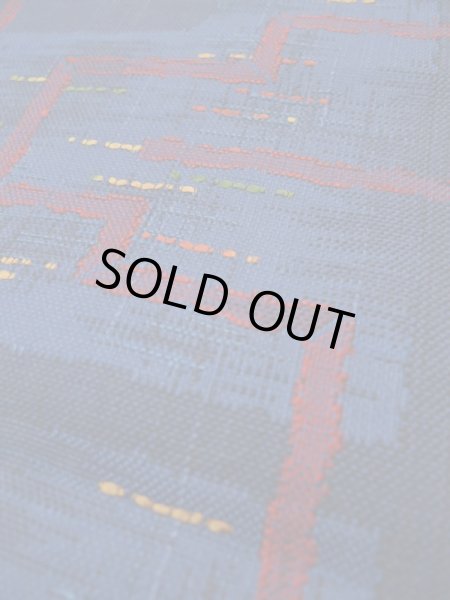 Photo28: CL1014B TOKAMACHI TSUMUGI pongee (Grade B) and FUKURO NAGOYA Obi (Grade A) (28)