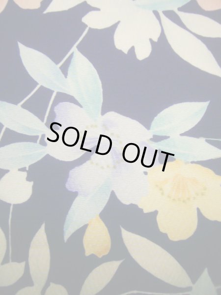 Photo17: CL1014E KOMON dyed (Grade A) and NAGOYA OBI sash (Grade A) (17)