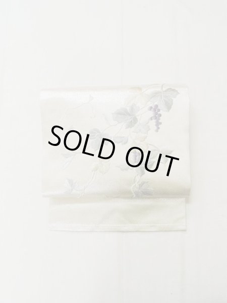 Photo28: CL1014E KOMON dyed (Grade A) and NAGOYA OBI sash (Grade A) (28)