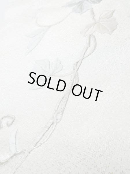 Photo37: CL1014E KOMON dyed (Grade A) and NAGOYA OBI sash (Grade A) (37)