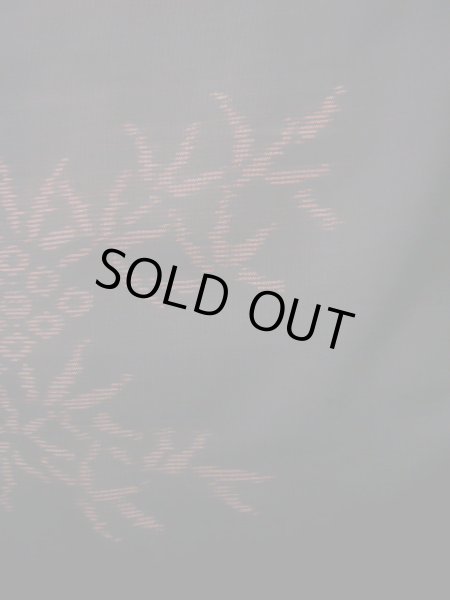 Photo18: CL1014G OSHIMA TSUMGI pongee (Grade B) and FUKURO OBI sash (Grade A) (18)