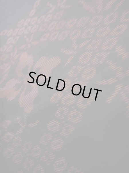 Photo21: CL1014G OSHIMA TSUMGI pongee (Grade B) and FUKURO OBI sash (Grade A) (21)