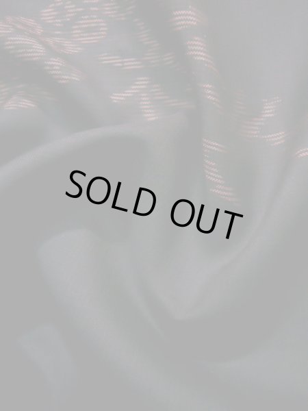 Photo24: CL1014G OSHIMA TSUMGI pongee (Grade B) and FUKURO OBI sash (Grade A) (24)