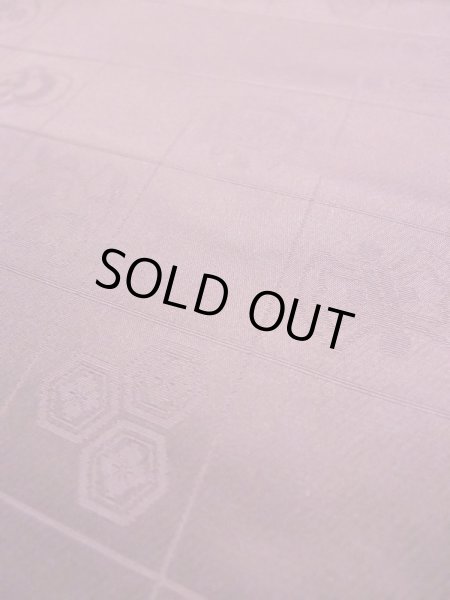 Photo38: CL1014G OSHIMA TSUMGI pongee (Grade B) and FUKURO OBI sash (Grade A) (38)