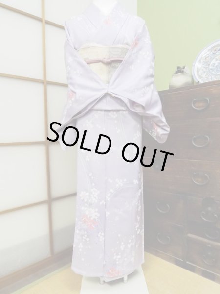 Photo3: CL1014H KOMON dyed (Grade A) and NAGOYA OBI sash (Grade B) (3)