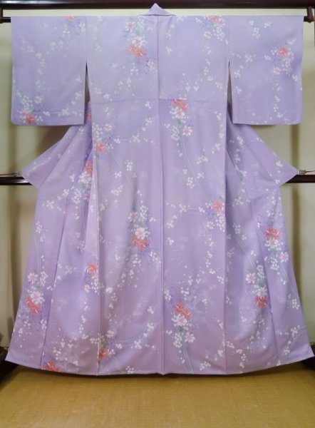 Photo11: CL1014H KOMON dyed (Grade A) and NAGOYA OBI sash (Grade B) (11)