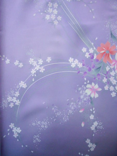 Photo14: CL1014H KOMON dyed (Grade A) and NAGOYA OBI sash (Grade B) (14)