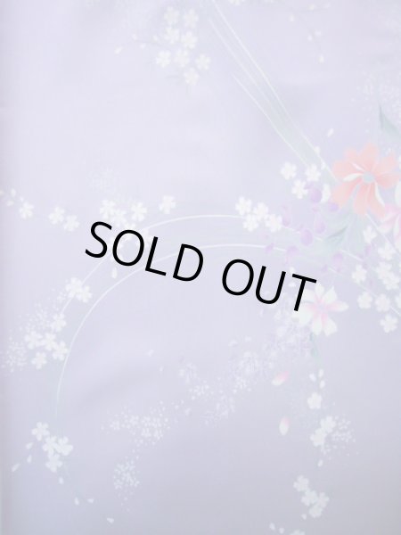 Photo14: CL1014H KOMON dyed (Grade A) and NAGOYA OBI sash (Grade B) (14)