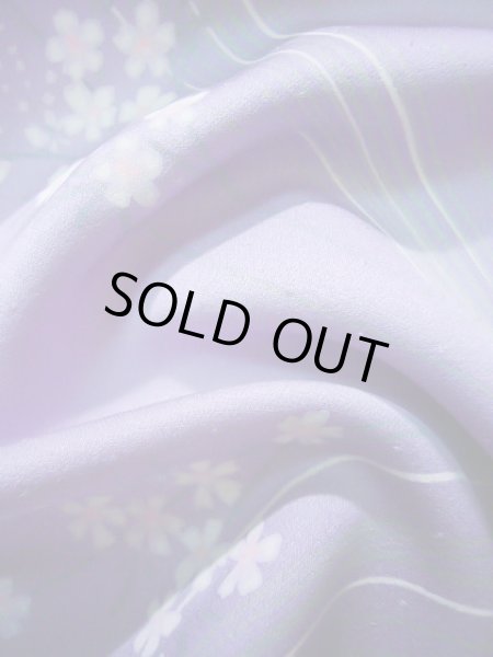 Photo22: CL1014H KOMON dyed (Grade A) and NAGOYA OBI sash (Grade B) (22)