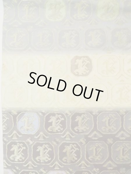 Photo28: CL1014H KOMON dyed (Grade A) and NAGOYA OBI sash (Grade B) (28)