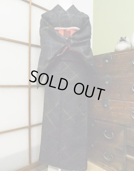 Photo1: CL1014I TSUMUGI pongee (Grade A) and NAGOYA OBI sash (Grade A) (1)