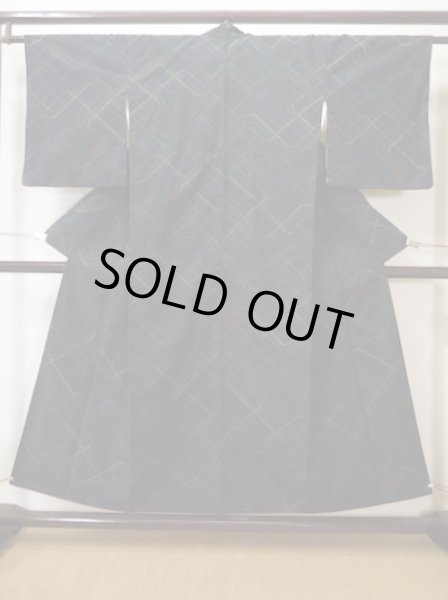 Photo10: CL1014I TSUMUGI pongee (Grade A) and NAGOYA OBI sash (Grade A) (10)