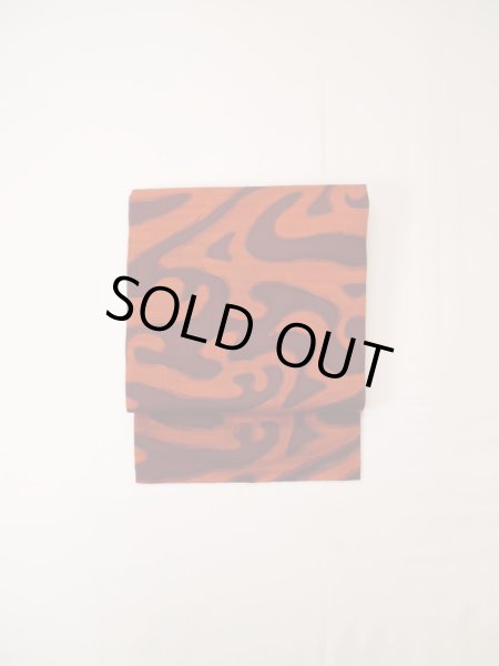 Photo22: CL1014I TSUMUGI pongee (Grade A) and NAGOYA OBI sash (Grade A) (22)