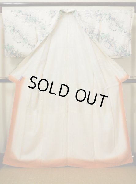 Photo14: CL1014J KOMON dyed (Grade A+) and NAGOYA OBI sash (Grade A) (14)