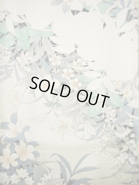 Photo16: CL1014J KOMON dyed (Grade A+) and NAGOYA OBI sash (Grade A) (16)