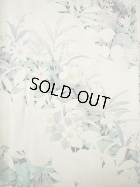 Photo18: CL1014J KOMON dyed (Grade A+) and NAGOYA OBI sash (Grade A) (18)