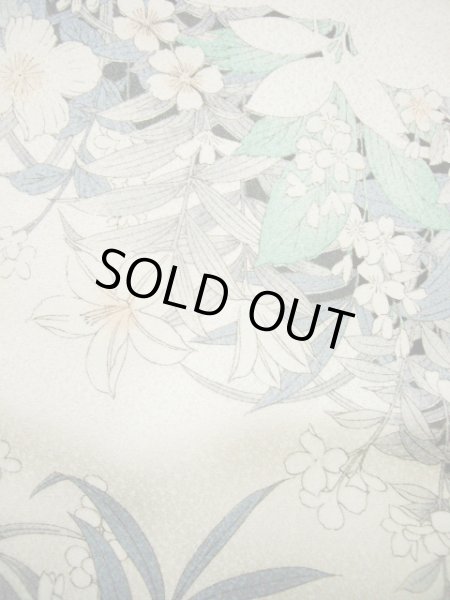 Photo20: CL1014J KOMON dyed (Grade A+) and NAGOYA OBI sash (Grade A) (20)