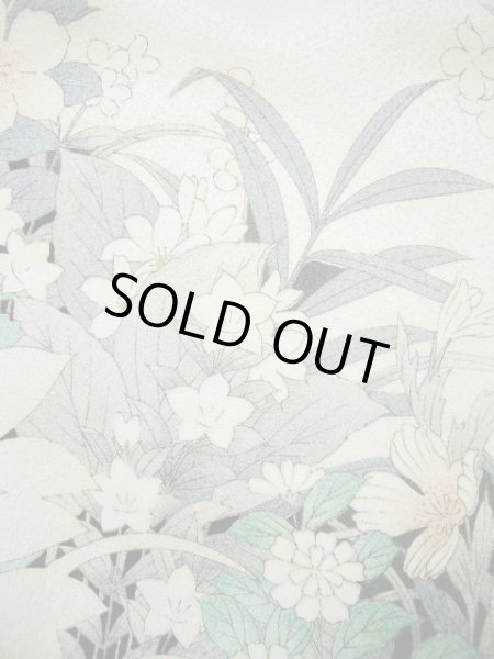 Photo22: CL1014J KOMON dyed (Grade A+) and NAGOYA OBI sash (Grade A) (22)