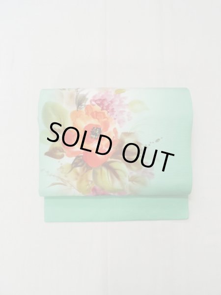 Photo27: CL1014J KOMON dyed (Grade A+) and NAGOYA OBI sash (Grade A) (27)