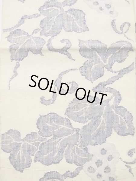 Photo27: CL1014K OSHIMA TSUMGI pongee (Grade B) and NAGOYA OBI sash (Grade B) (27)