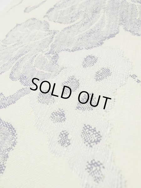 Photo31: CL1014K OSHIMA TSUMGI pongee (Grade B) and NAGOYA OBI sash (Grade B) (31)