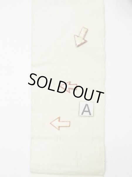 Photo35: CL1014K OSHIMA TSUMGI pongee (Grade B) and NAGOYA OBI sash (Grade B) (35)