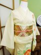 Photo8: CL1014L HOUMONGI formal (Grade B) and FUKURO OBI sash (Grade B) (8)