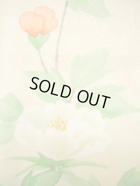 Photo21: CL1014L HOUMONGI formal (Grade B) and FUKURO OBI sash (Grade B) (21)